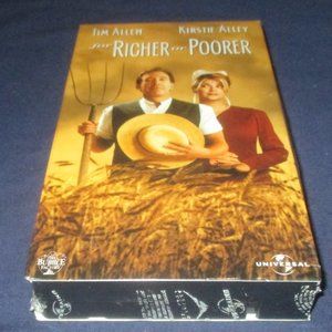 For Richer or Poorer (VHS, 1998)( unopened) w/ watermark Tim Allen Kirstie Alley